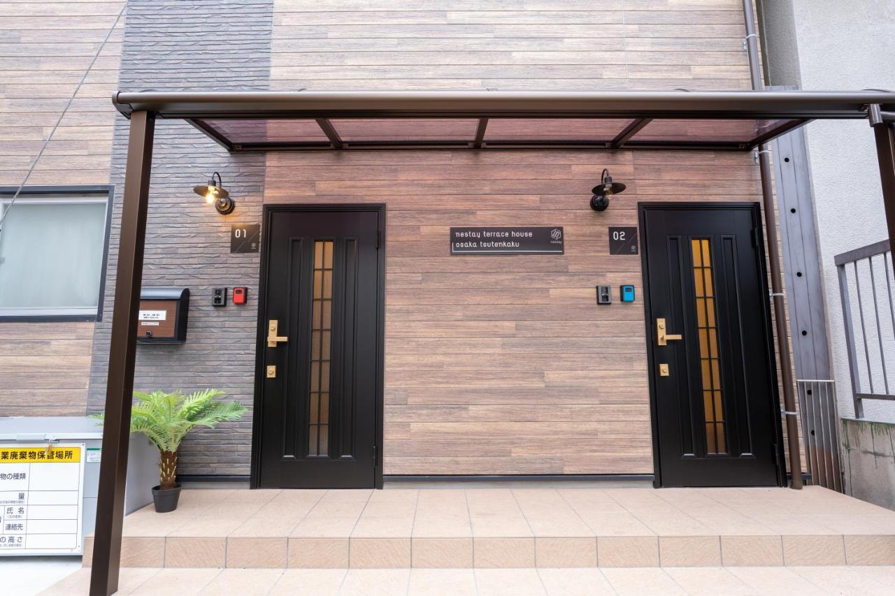 Nestay Terrace House Osaka Tsutenkaku Luaran gambar